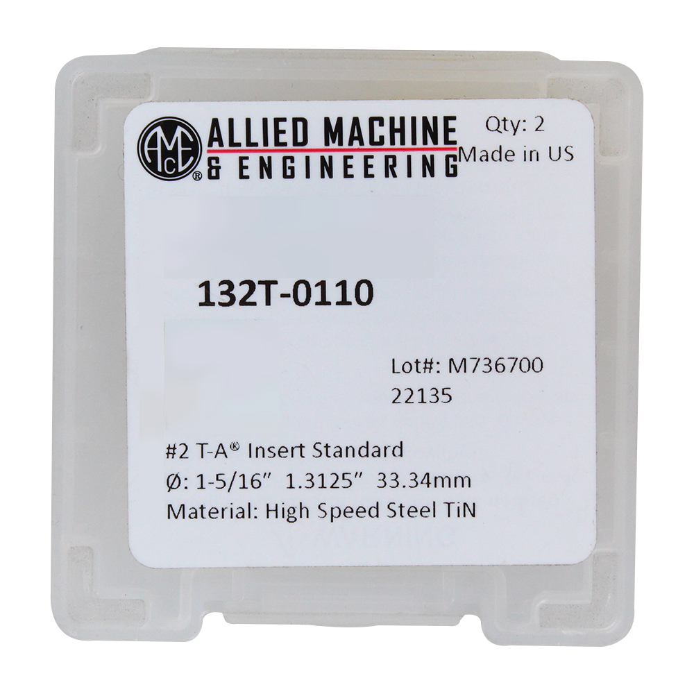 INSERTO NO.2 1-5/16PULG T-A M4 TIN