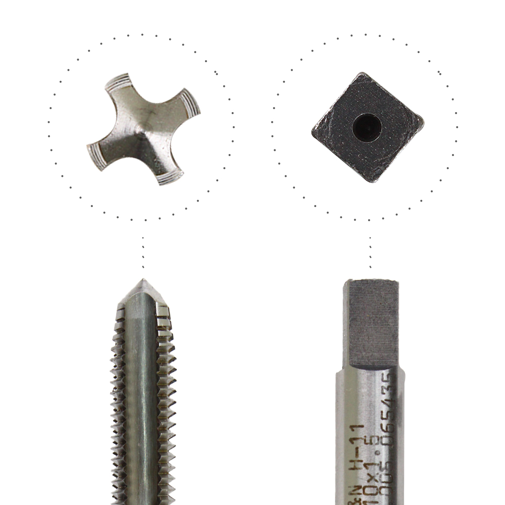 MACHUELO SEMICONICO M10X1.5 H11 4F