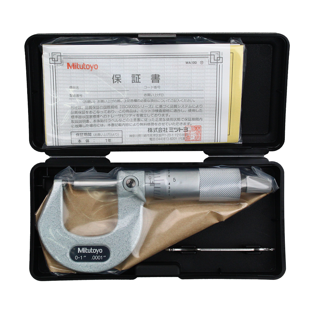 MICROMETRO TUBO 0-1PULG