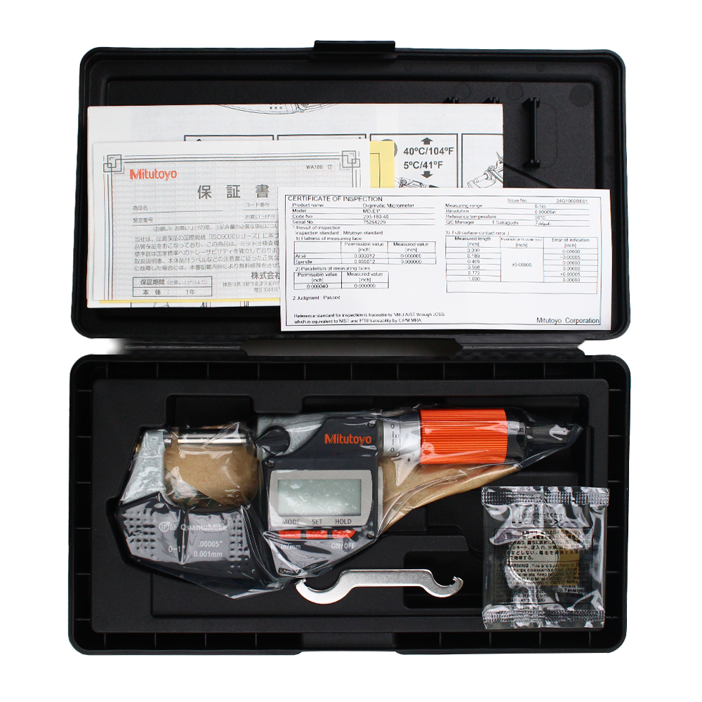 MICROMETRO DIGITAL QUANTUMIKE 0-1PULG