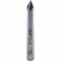 [TOO5-660-6005] AVELLANADOR HSS 3/16 ZANCO 3/16 60GRAD 6F