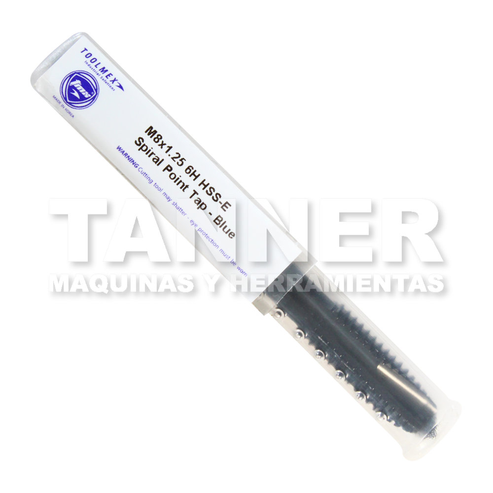 MACHUELO ESPIRAL GUN M8x1.25 D5 HSS-E HP
