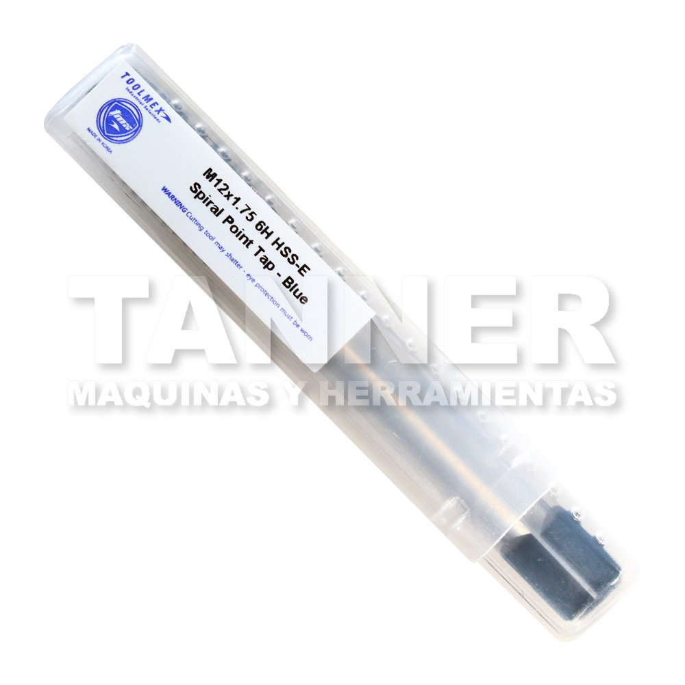 MACHUELO ESPIRAL GUN M12x1.75 D6 HSS-E HP