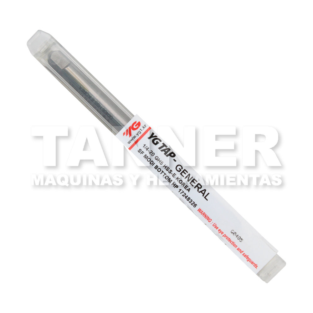 MACHUELO HELICOIDAL HSS 1/4-20 GH5 3F