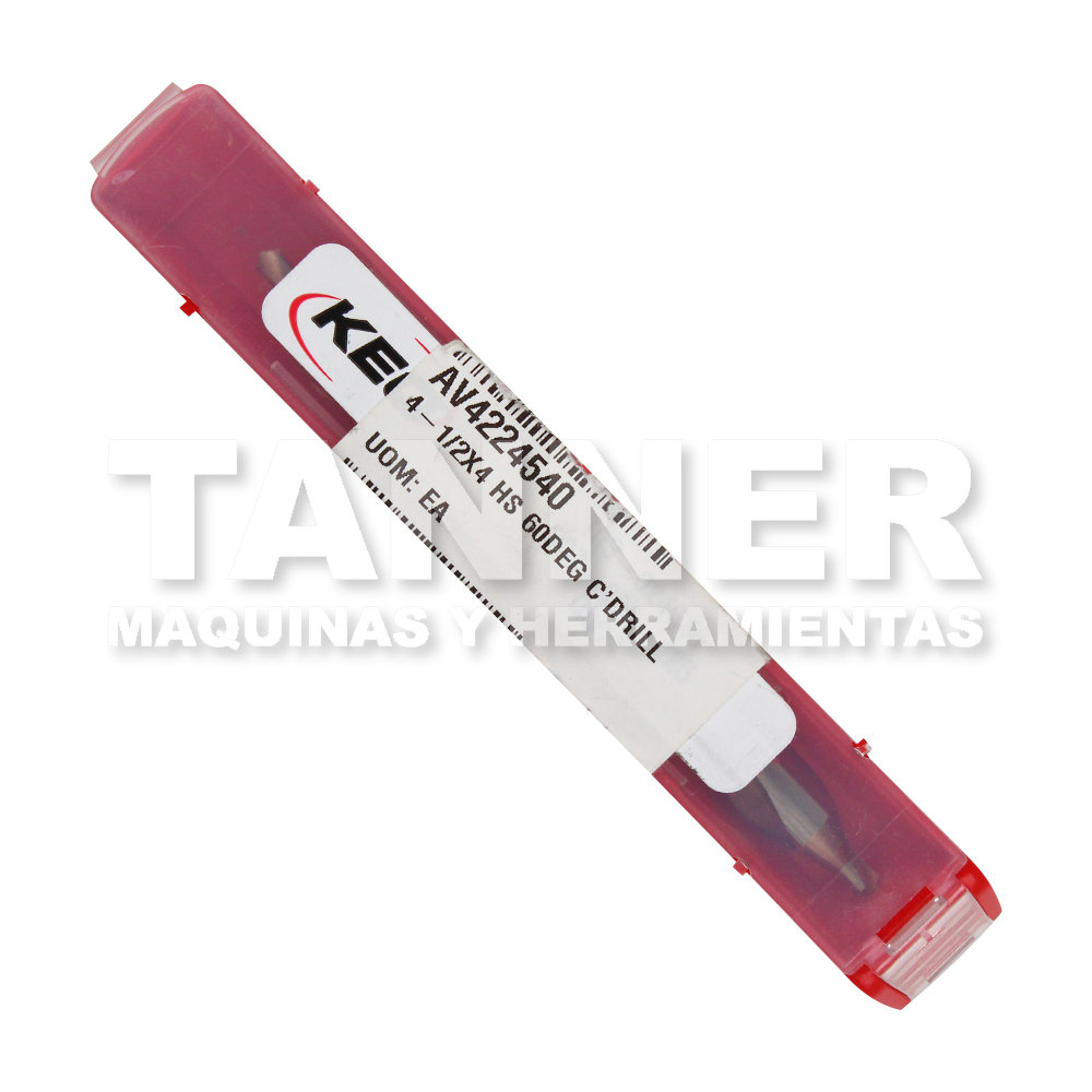 BROCA CENTRO HSS XL NO. 4.5X4 60GRA