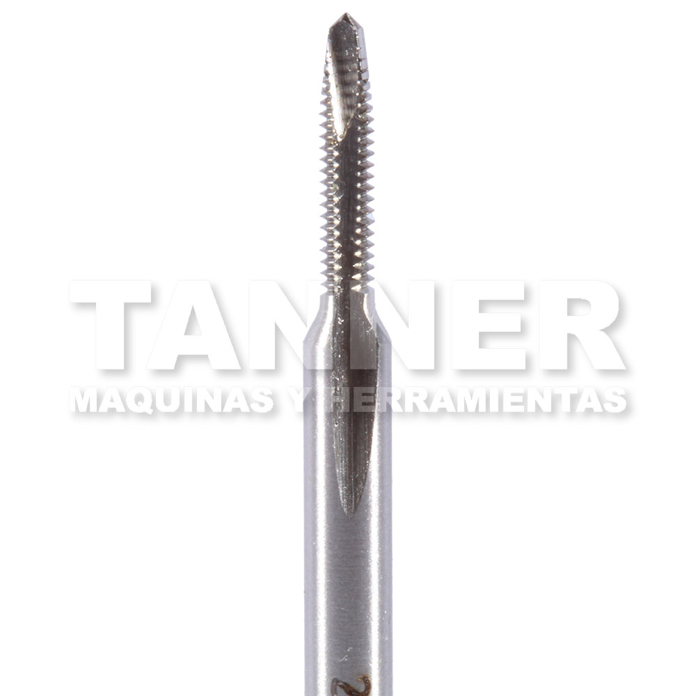 MACHUELO SEMICONICO HSS 2-56 2F H2 PUNTA ESPIRAL