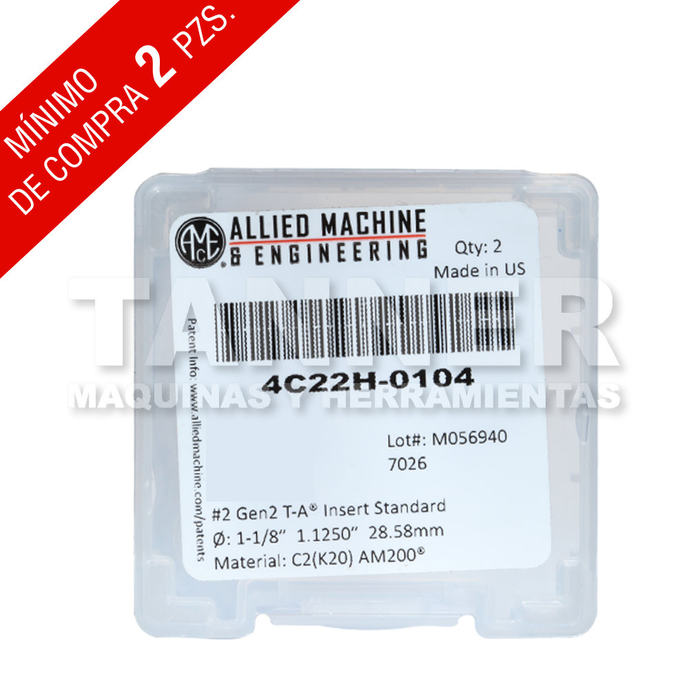 #2 GEN2 T-A C2 AM200 1-1/8"