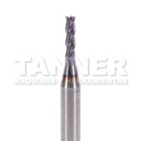 CORTADOR CARBURO 1/16X1/4X1-1/2 4F TIALN
