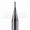 CORTADOR BOLA CARBURO 1/32X3/32X1-1/2 3F TIALN