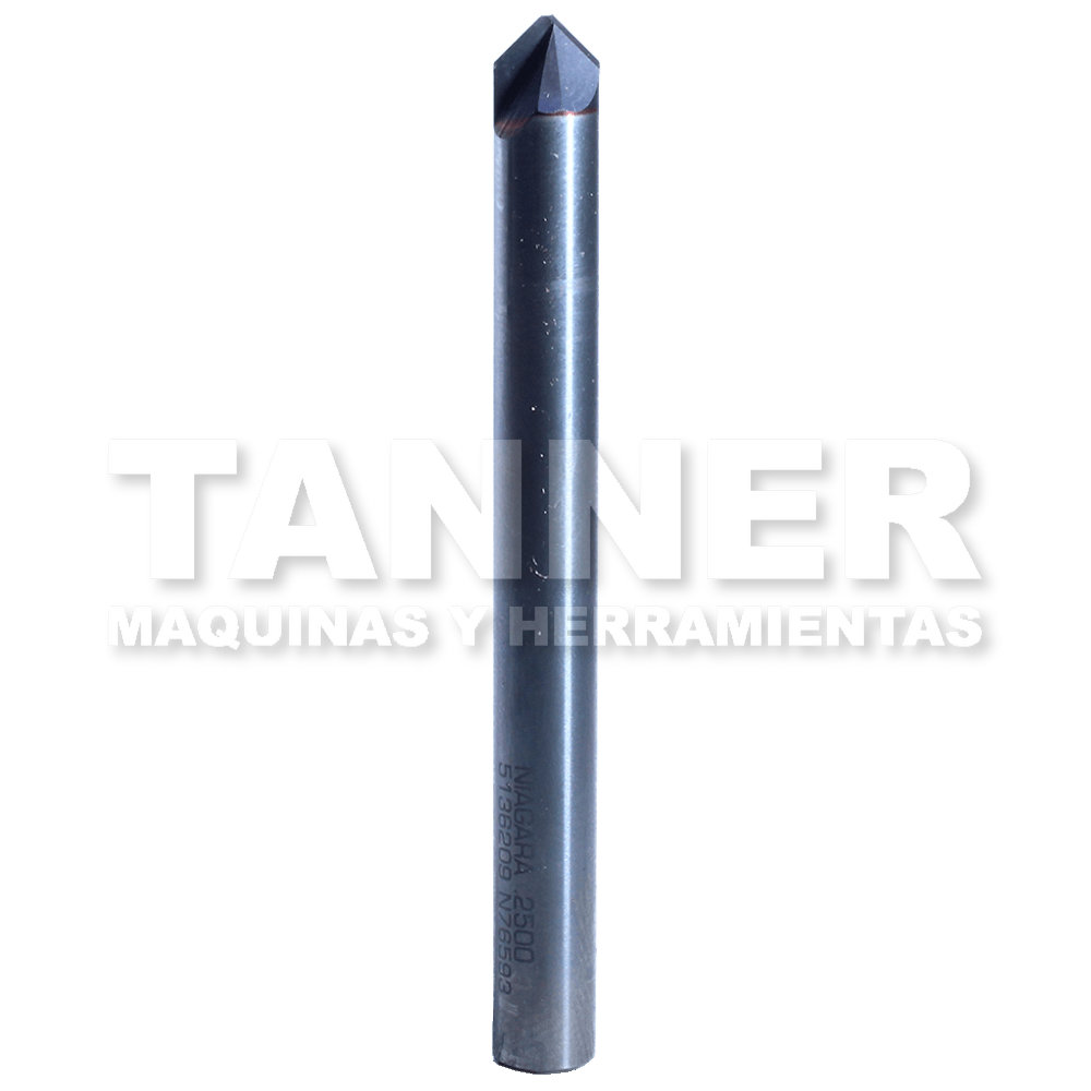 CORTADOR CARBURO 1/4X1/8X2-1/2 2F TIALN 90GRA