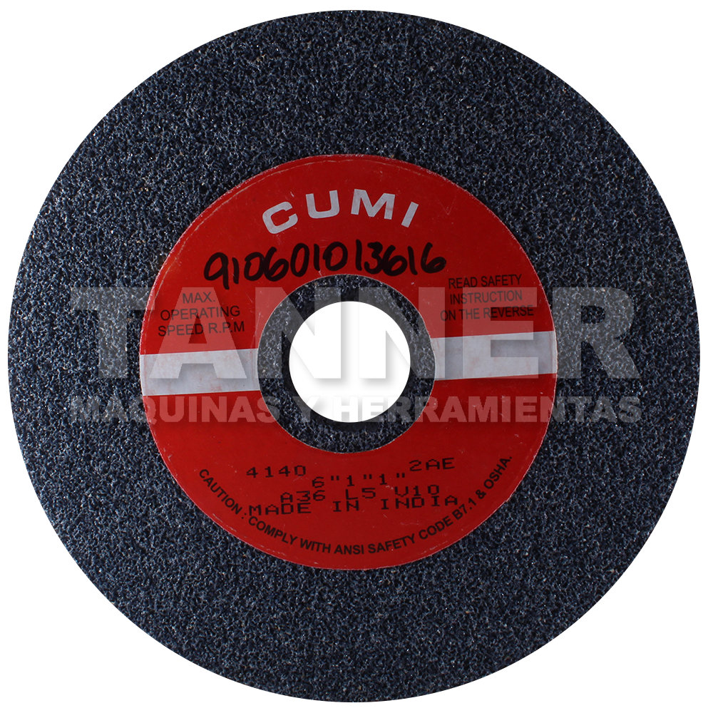 RUEDA RECTIFICADO 6X1X1 A36 L5 V10 33MPS