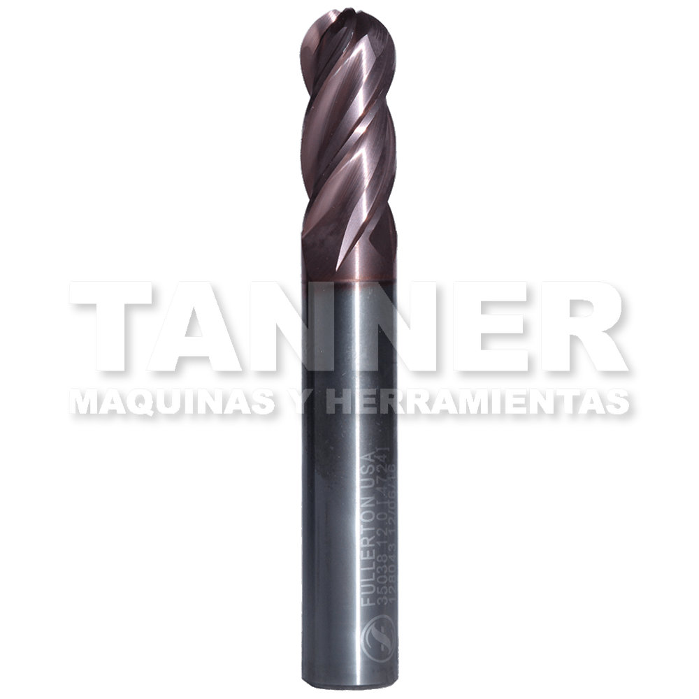 CORTADOR CARBURO BOLA 12.00X26X84MM 4F FC20