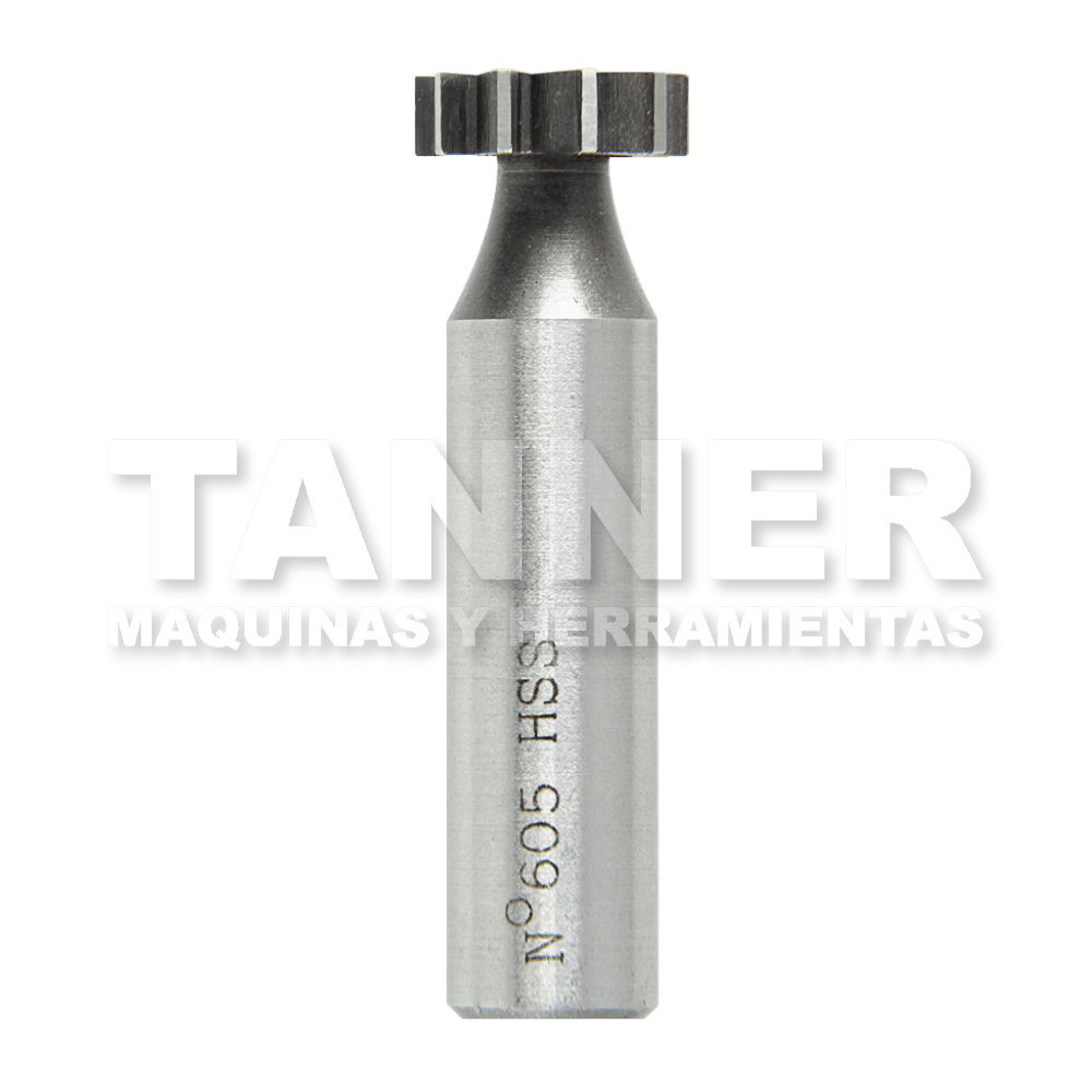 CORTADOR WOODRUFF HSS 5/8X3/16X2-3/16 ZANCO 1/2