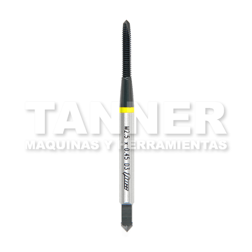 MACHUELO SEMICONICO HSS M2.5X0.45 GD3 2F