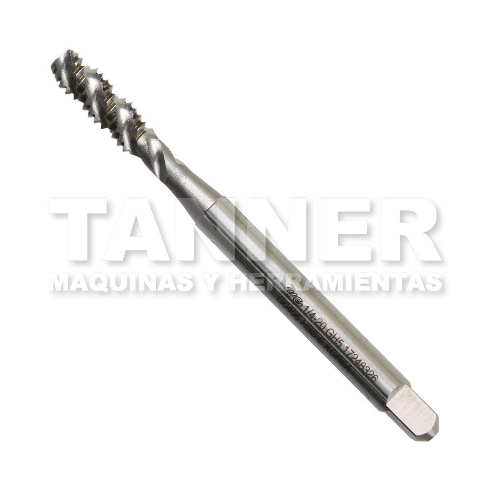 MACHUELO HELICOIDAL HSS 1/4-20 GH5 3F