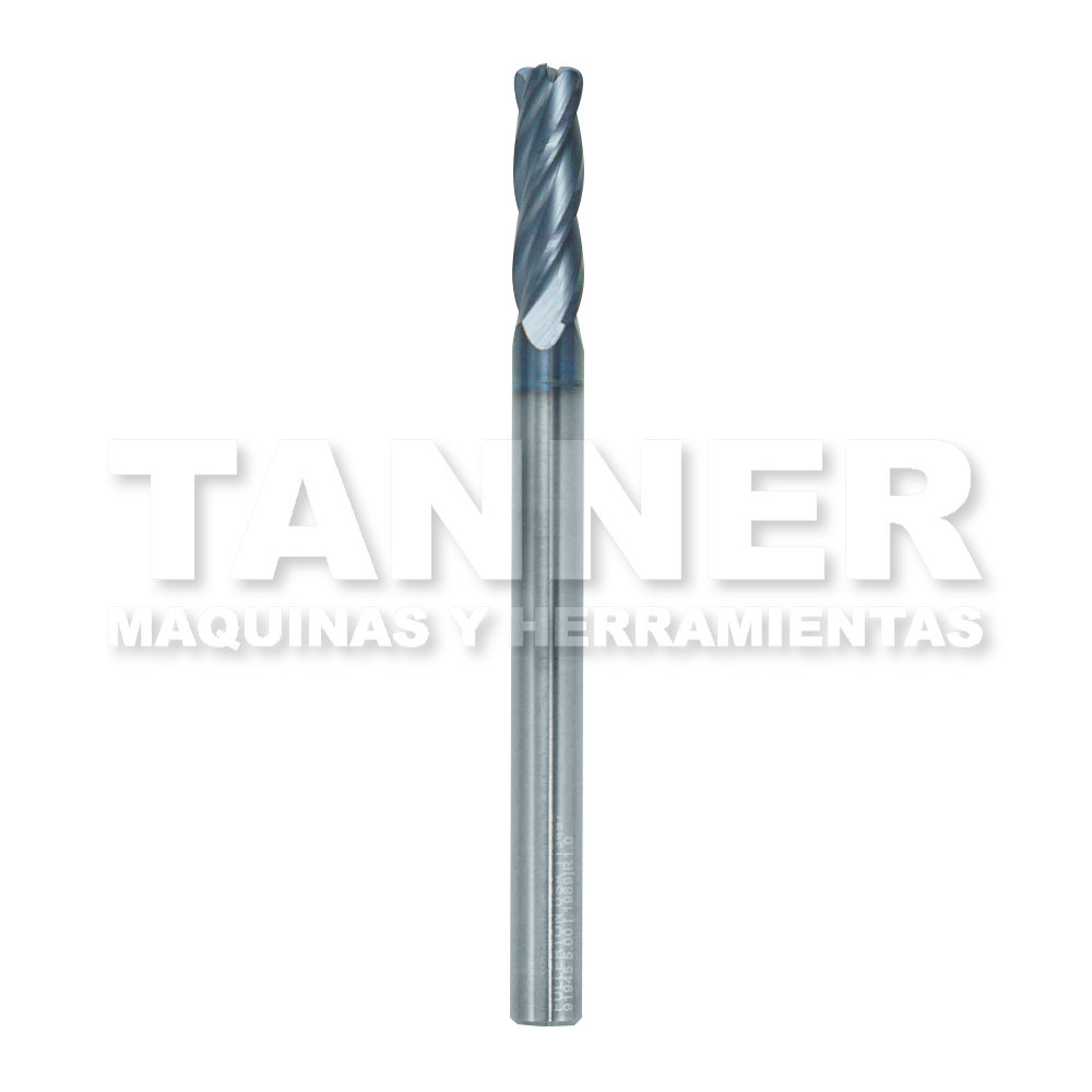 CORTADOR CARBURO 5X16X64MM 4F R1.0 TIALN