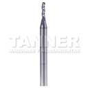 CORTADOR BOLA CARBURO 1/16X1/4X1-1/2 3F TIALN