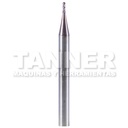 CORTADOR BOLA CARBURO 1/32X3/32X1-1/2 4F TIALN