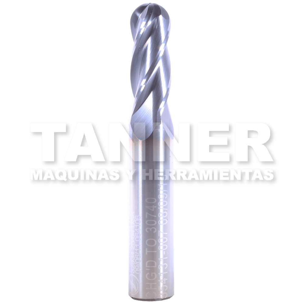 CORTADOR BOLA CARBURO 25/64X1X2-3/4 4F TIALN