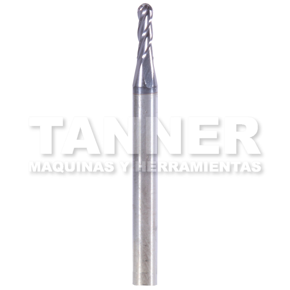 CORTADOR BOLA CARBURO 5/64X1/4X1-1/2 4F TIALN