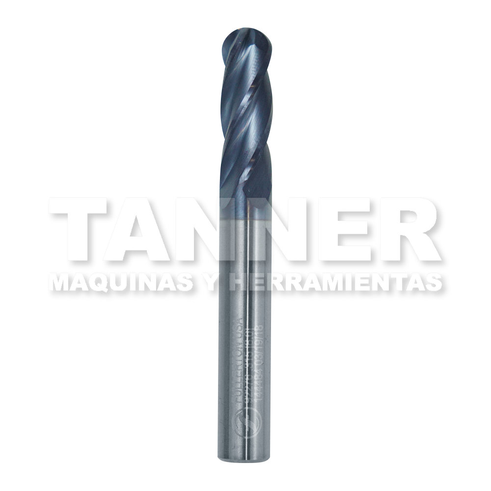 CORTADOR BOLA CARBURO 8X22X64MM 4F TIALN