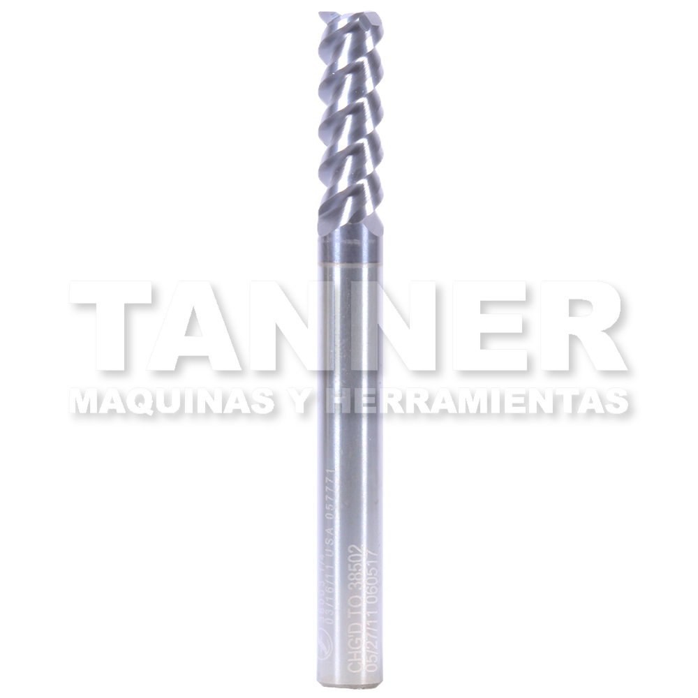 CORTADOR CARBURO 1/4X3/4X2-1/2 3F CORTE TWISTER