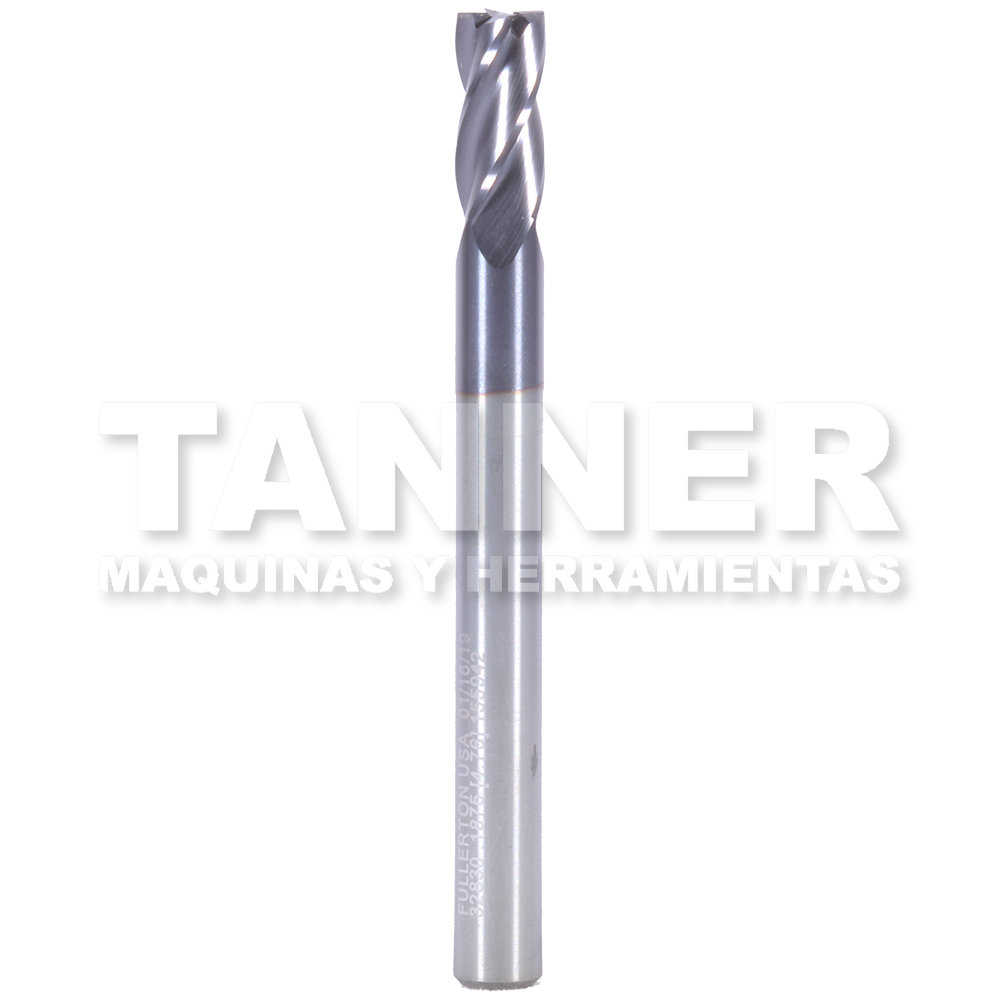 CORTADOR CARBURO 3/16X3/8X2 4F TIALN