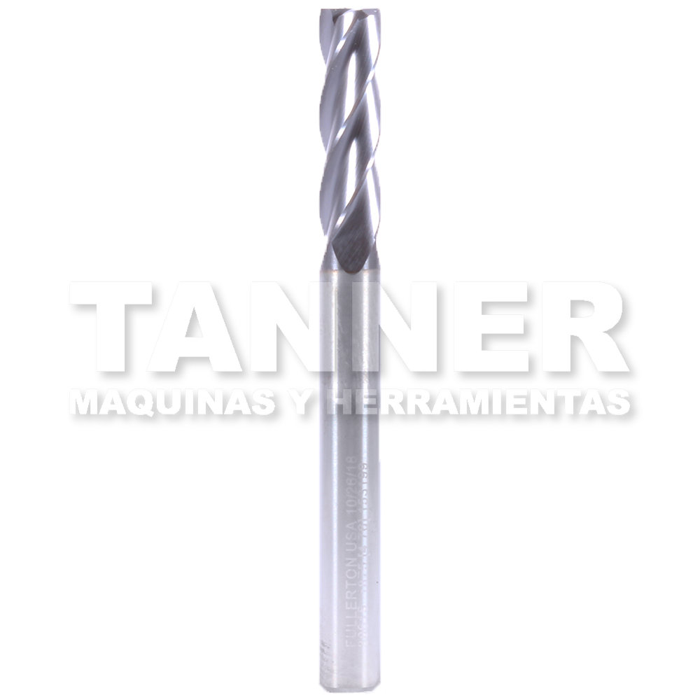 CORTADOR CARBURO 3/16X5/8X2 4F TIALN