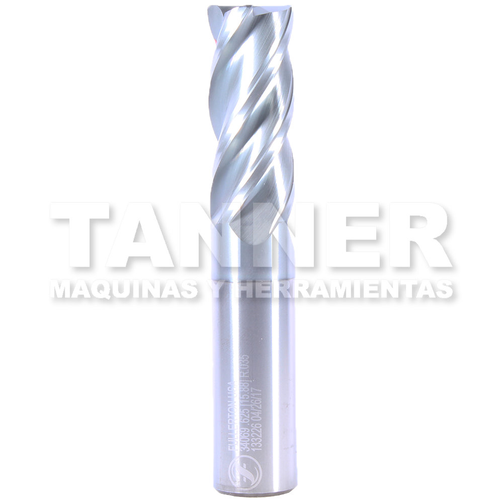 CORTADOR CARBURO 5/8X1-1/2X3-1/2 4F .035R FC-18