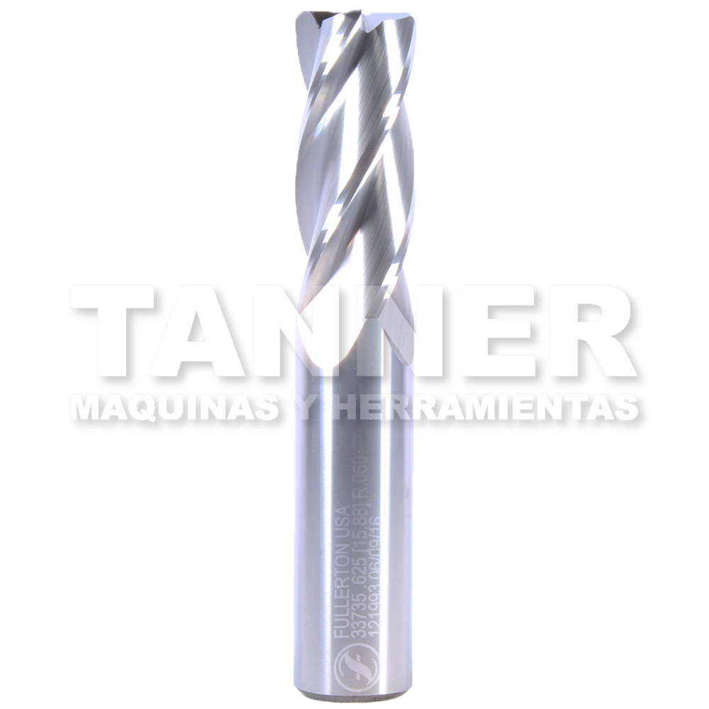 CORTADOR CARBURO 5/8X1-1/2X3-1/2 4F .060R
