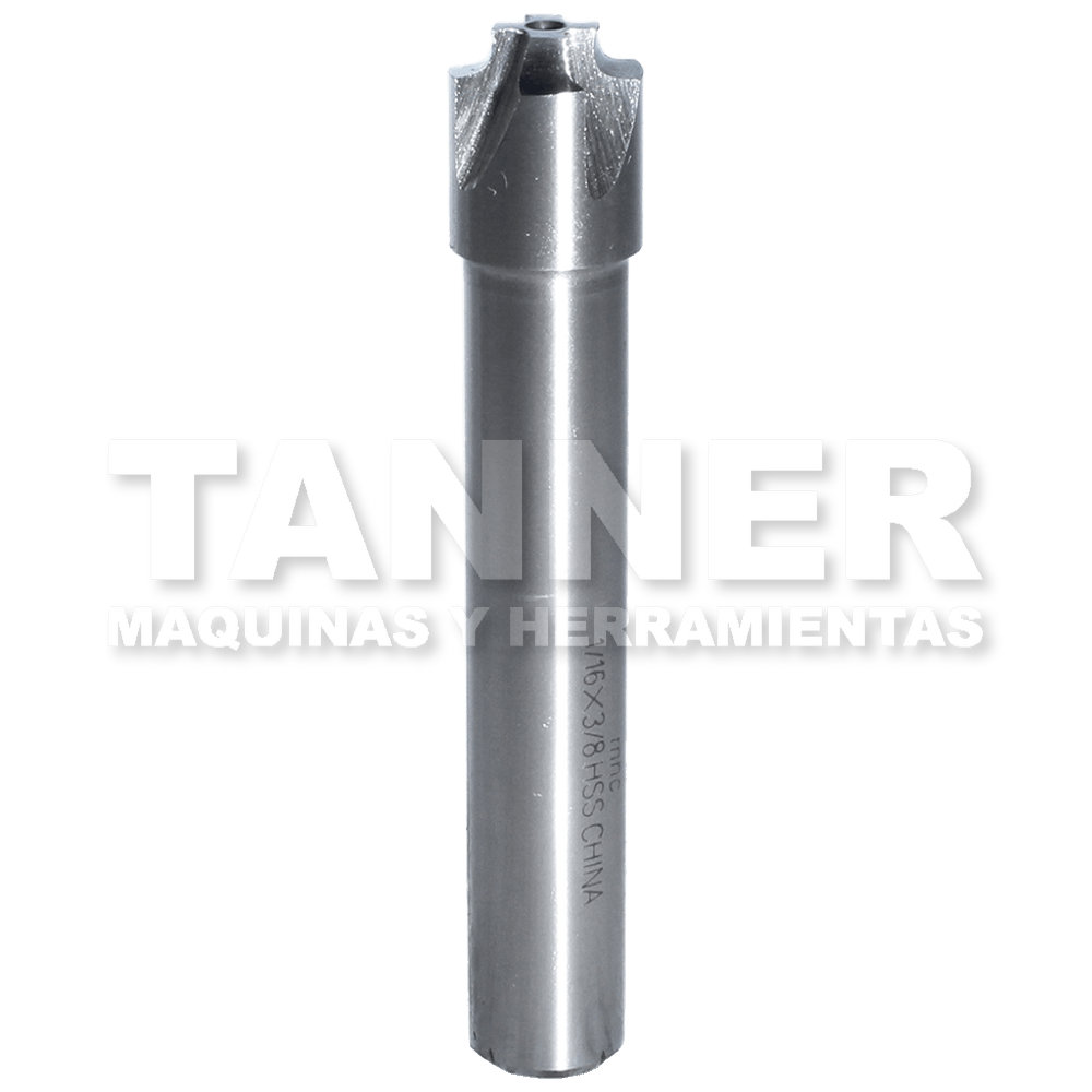 CORTADOR ESQUINAS HSS 1/16 ZANCO 3/8