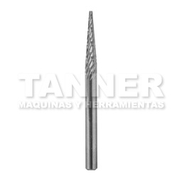 [FORFAC0201256] LIMA ROTATIVA CARBURO DOBLE CORTE 3X16X38MM MA6