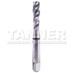 [YGTT5365C] MACHUELO HELICOIDAL HSS M8X1.25 D5 3F TICN