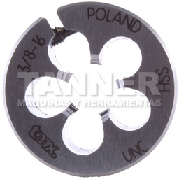 [TOM5-800-065] TERRAJA REDONDA HSS 3/8-16X1