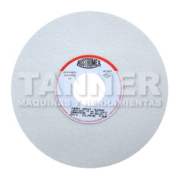 [AUS194] RUEDA BLANCA VITRIFICADA PARA ESMERILADO DE ACERO 180X13X31.75 89A60K5VA0