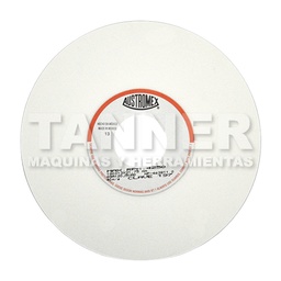 [AUS197] RUEDA BLANCA VITRIFICADA PARA ESMERILADO DE ACERO 180X13X31.75 89A120J5VA0