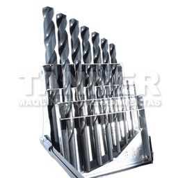 [VIK43350] JUEGO BROCAS HSS 1/16 A 1/2 15PZ