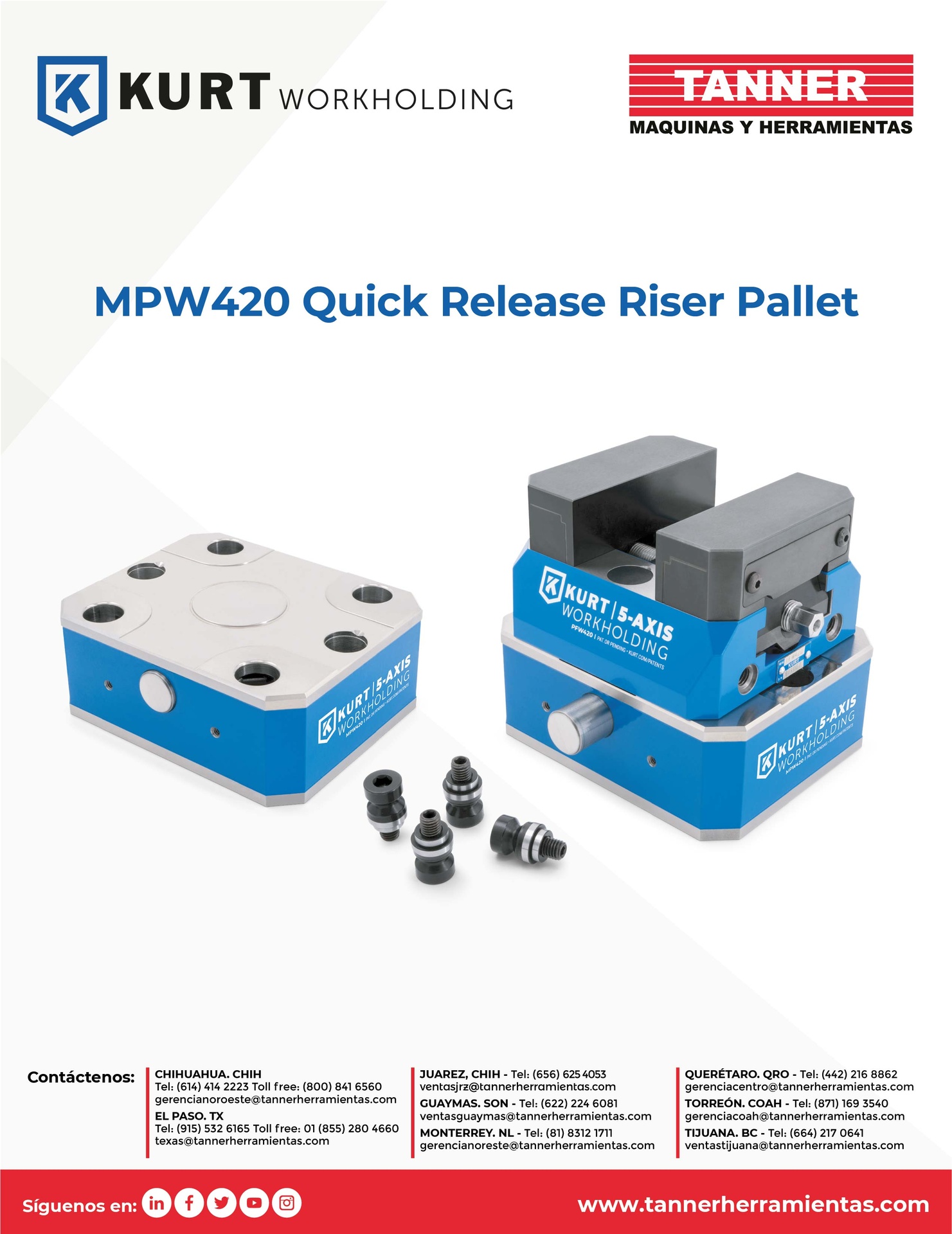 MPW420 Quick Release Riser Pallet