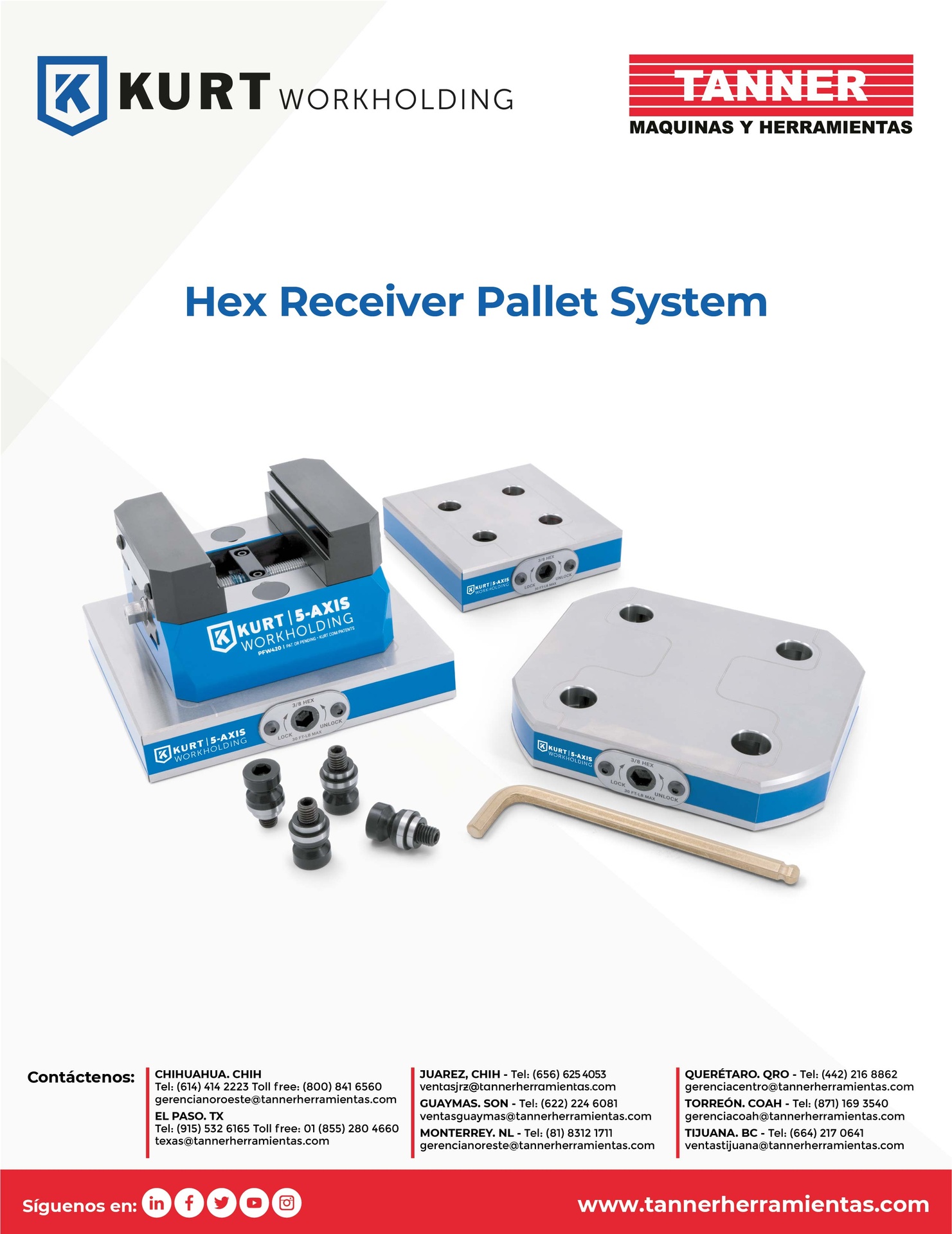 Hex Receiver Pallet System