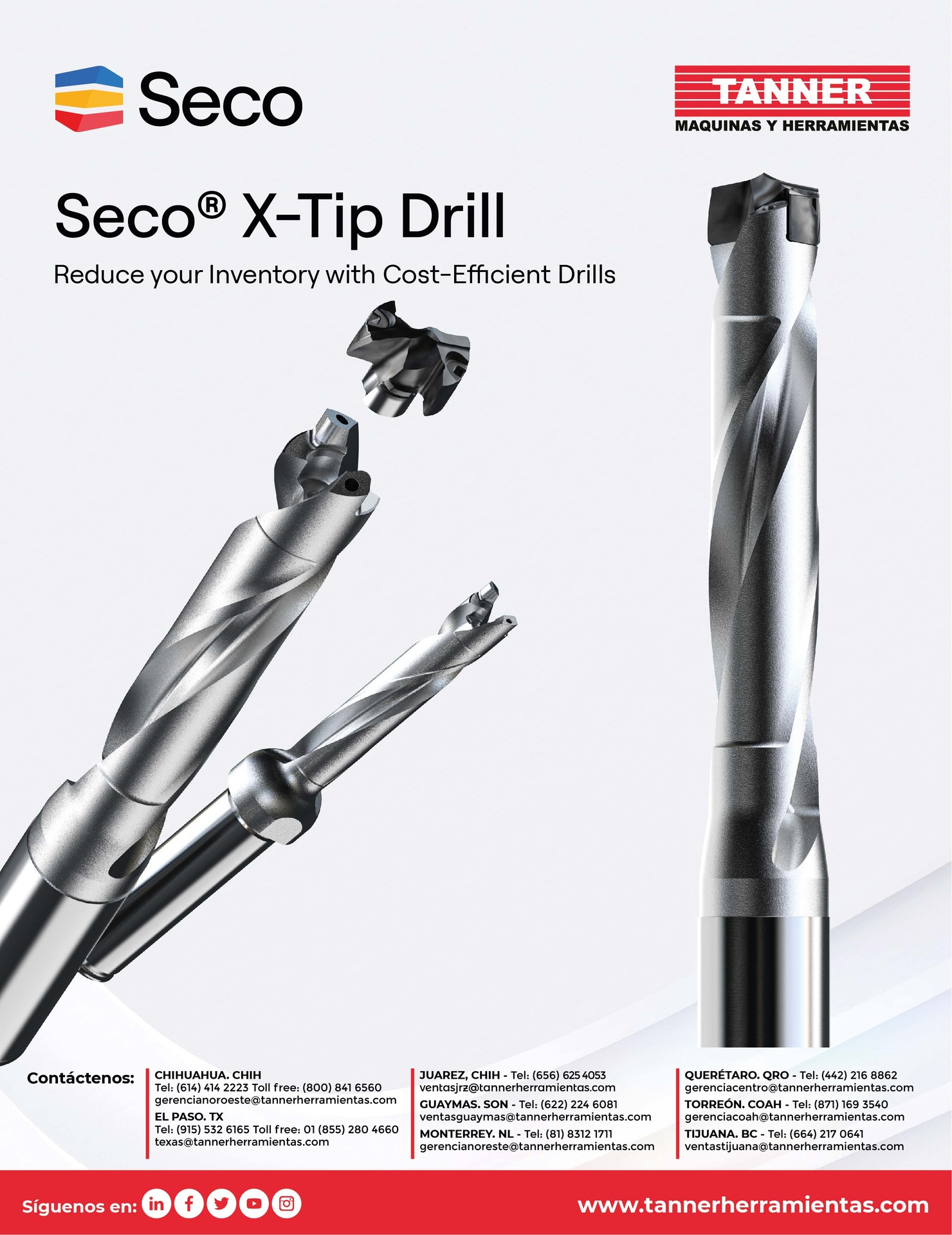 Seco X-Tip Drill