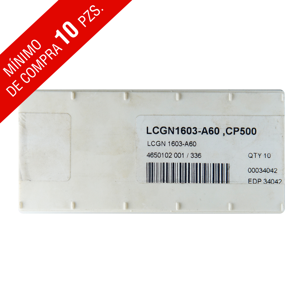 INSERTO LCGN 1603-A60 CP500