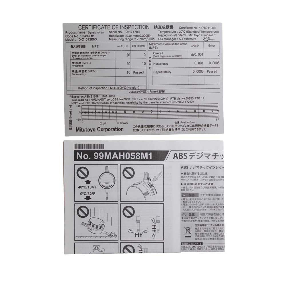 INDICADOR DIGITAL .5PULG/12.7MM