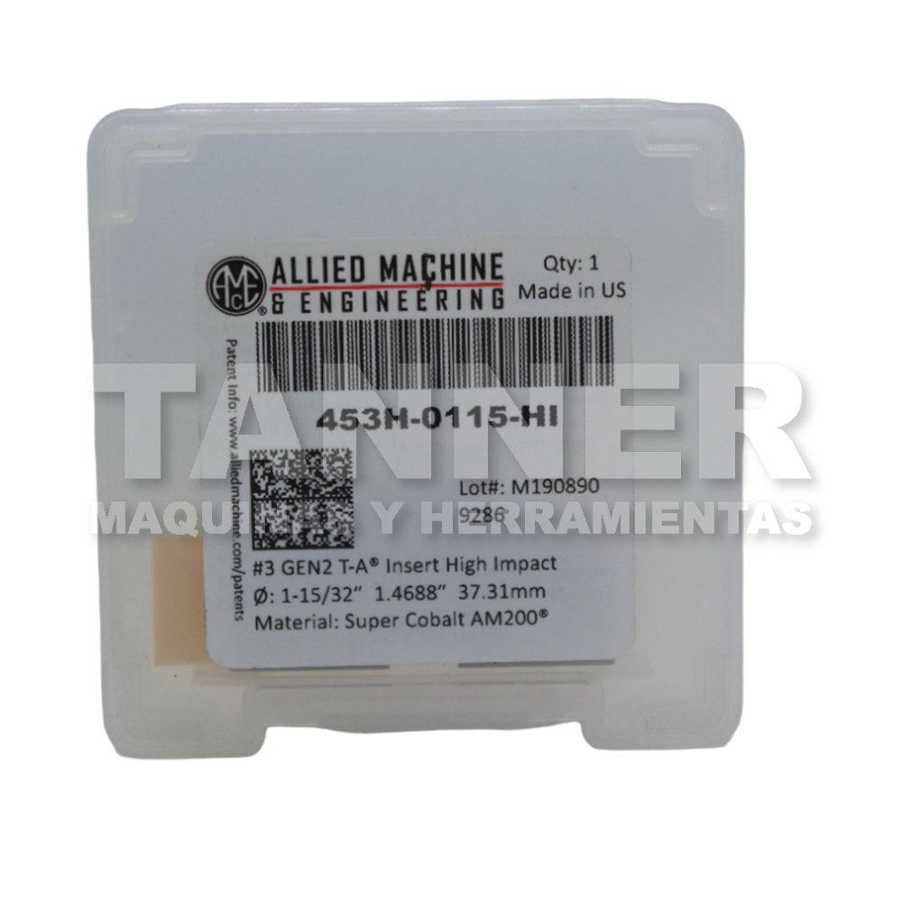 INSERTO NO. 3 1.4688PULG GEN2 (SC) AM200 HI