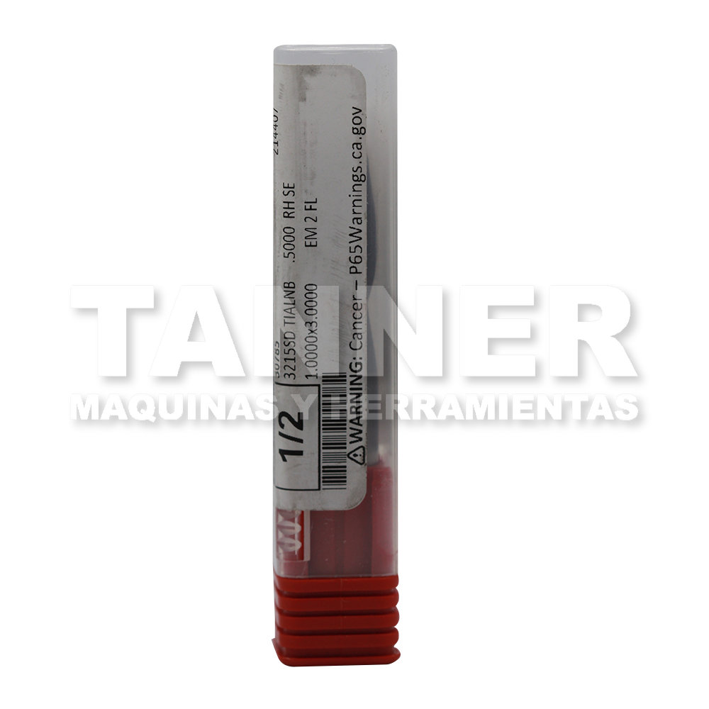 CORTADOR BOLA CARBURO 1/2X1X3PULG 2F
