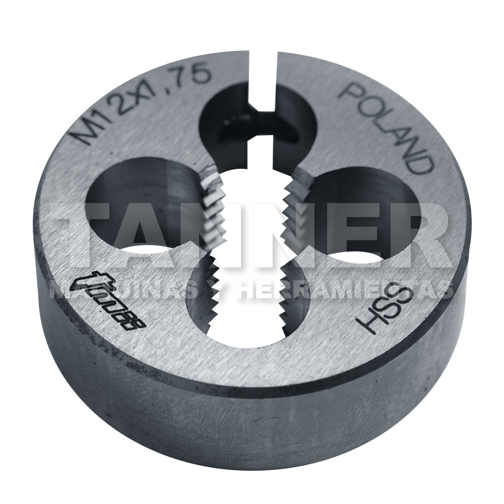 TERRAJA REDONDA HSS M12X1.75