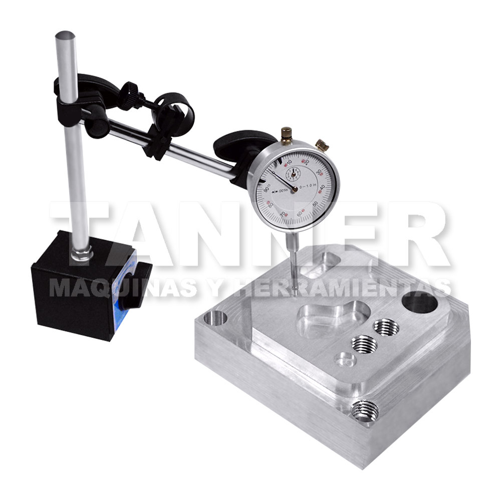JUEGO BASE MAGNETICA, INDICADOR CARATULA 0-1/0.001PULG