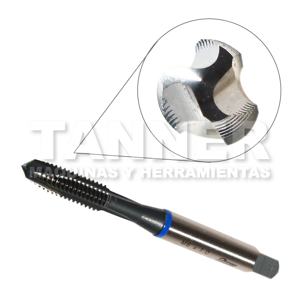 MACHUELO ESPIRAL GUN M6x1.0 D5 HSS-E HP
