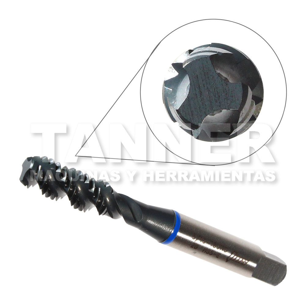 MACHUELO HELICOIDAL 5/16 x 18 H3 HSS-E HP