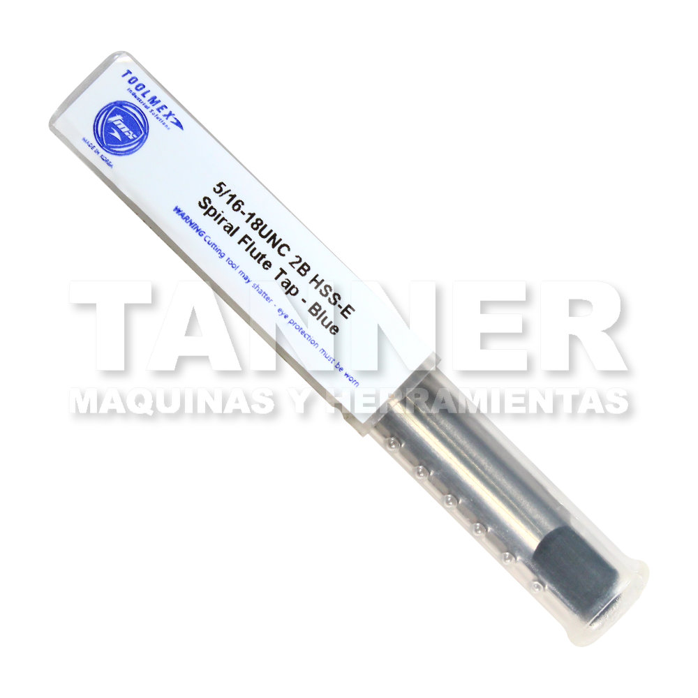 MACHUELO HELICOIDAL 5/16 x 18 H3 HSS-E HP