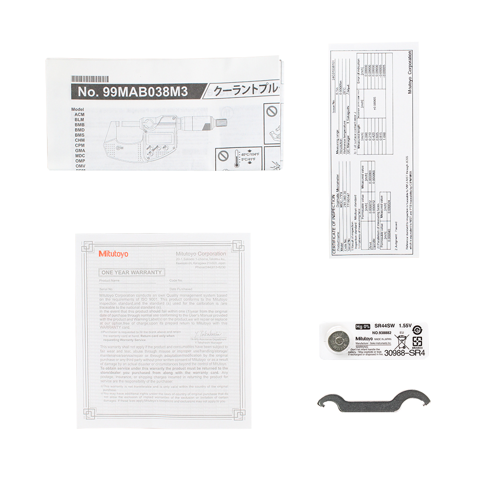 MICROMETRO DIGIMATIC 0-1PULG/0-25MM